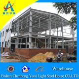 light steel structure prefab warehouse